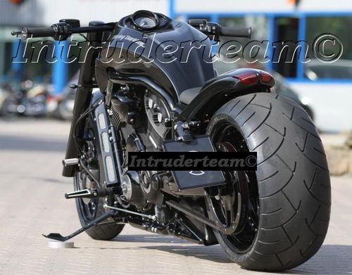 Forward control " V-Tech " Alu black Harley Davidson V-Rod