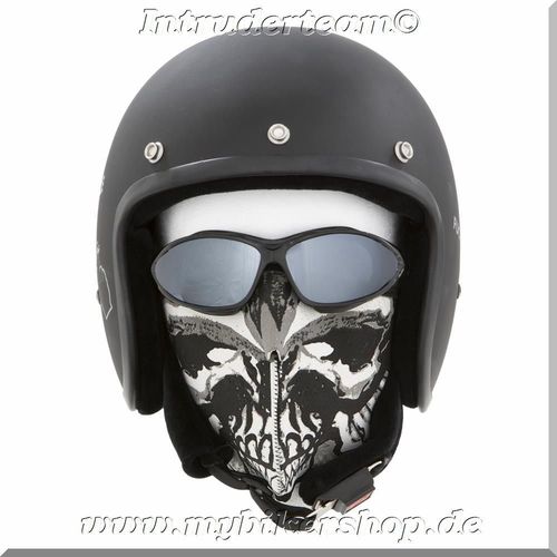 Facemaske Motorcycle Mask "Skull Gun"