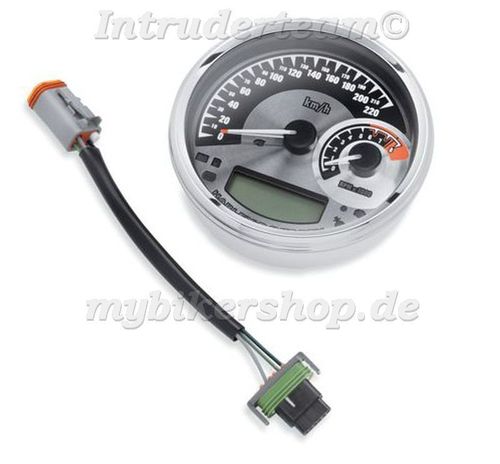Analoger Tachometer/Drehzahlmesser - 5" (km/h) Harley Davidson