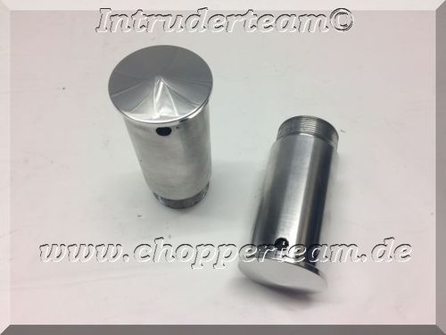 Fork tube plug set with / without extetiton 90mm alu. polished VS1400 VL1500 C1500