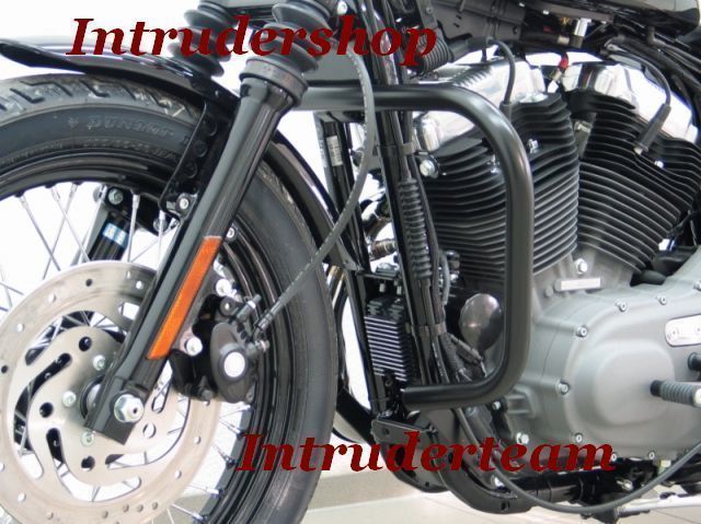 Motorschutzbügel Schutzbügel SCHWARZ Harley Davidson Sportster Evo 04>