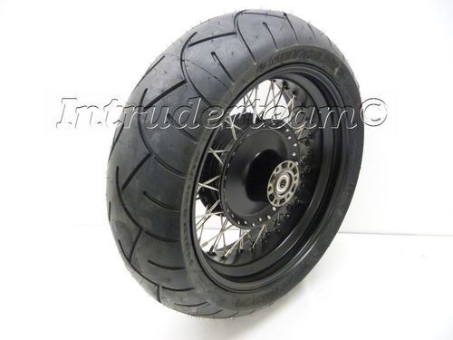 Rear Wheel Black 6,0x16 200 Tire 40 Holes Harley Davidson