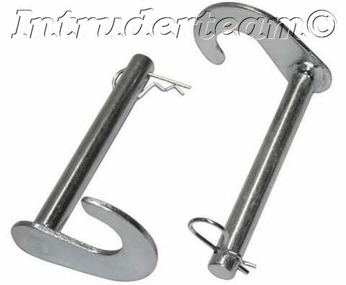 Fork Lift rear stand hook for bobbins (spools), fit on motoprofessional M/C stand BASIC, pair