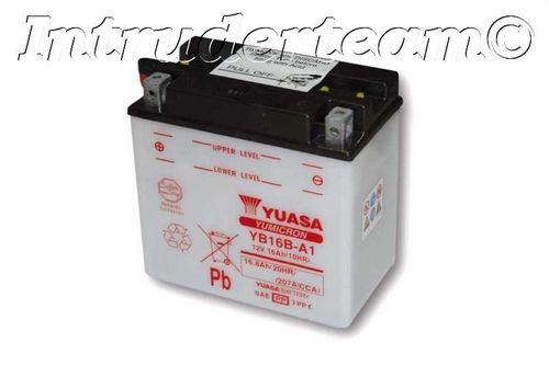 YUASA Batterie YB 16B-A1 ohne Säurepack Suzuki Intruder VS750