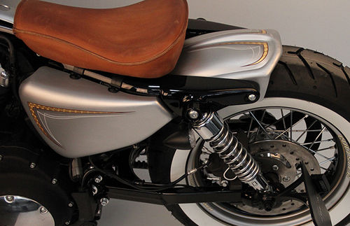 Old School  " Retro style " Rear fender Harley Davidson Sportster