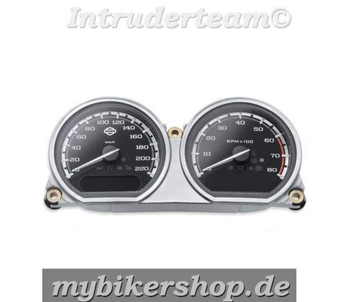 Custom Face Gauges -Speedo / Tach Cluster - km/h Harley Davidson