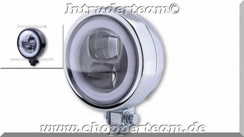 LED spotlight "FLAT"with parking light ring 4 3/4 Inch