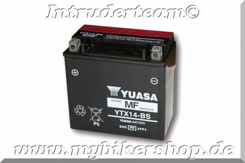 Battery YTX 14-BS maintenance free (AGM) incl. acid pack / Honda